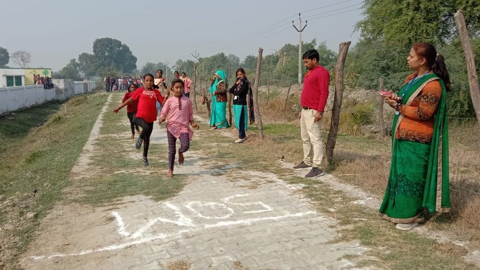 long jump me babli jiti