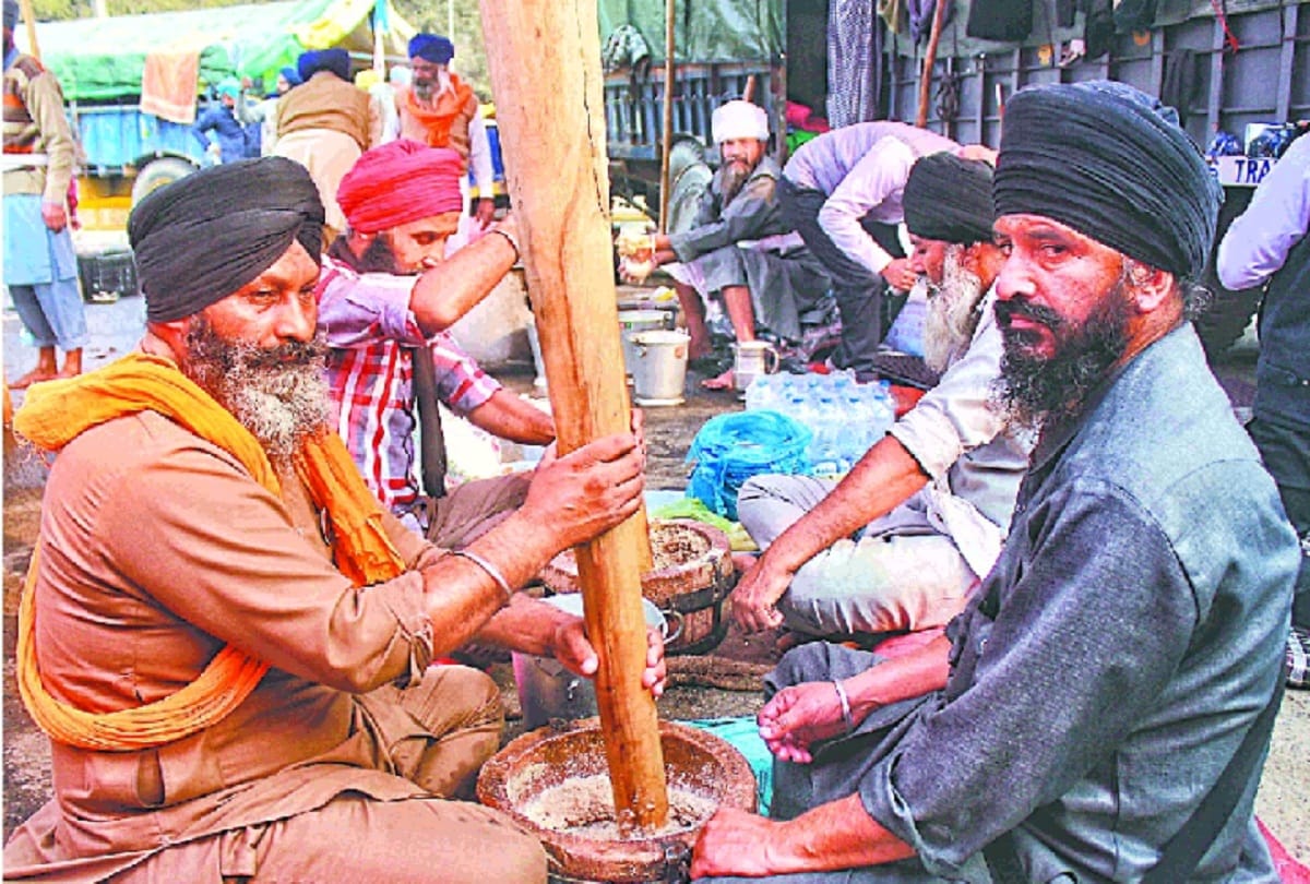 Farmers are also concerned about their health along with the movement