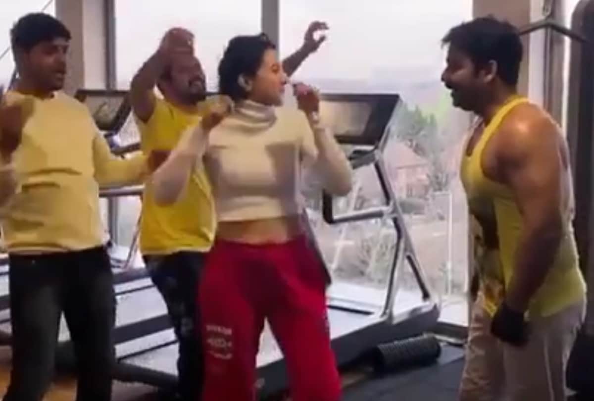 Bhojpuri star pawan singh dance video after 5 hours workout