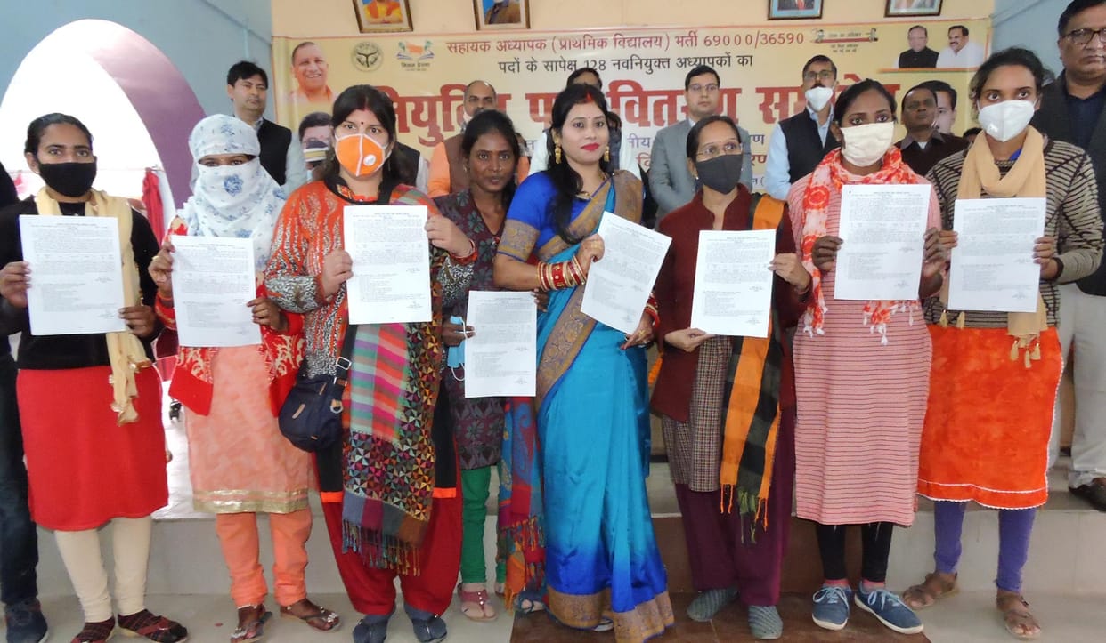 94 teachers received appointment letters, 29 candidates returned desperate