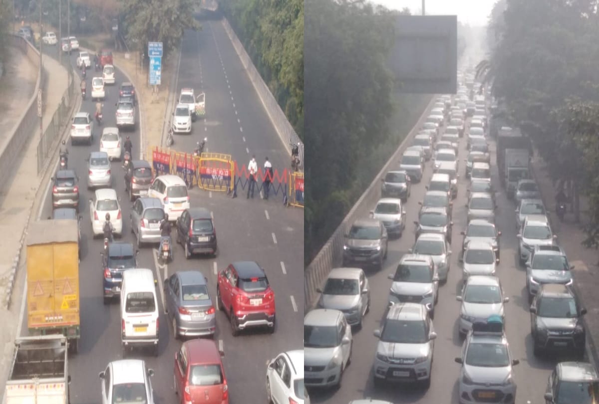 Delhi NCR traffic update 5 December due to kisan andolan singhu border lampur tikri chilla ghazipur and other borders are close today read to avoid any obstruction