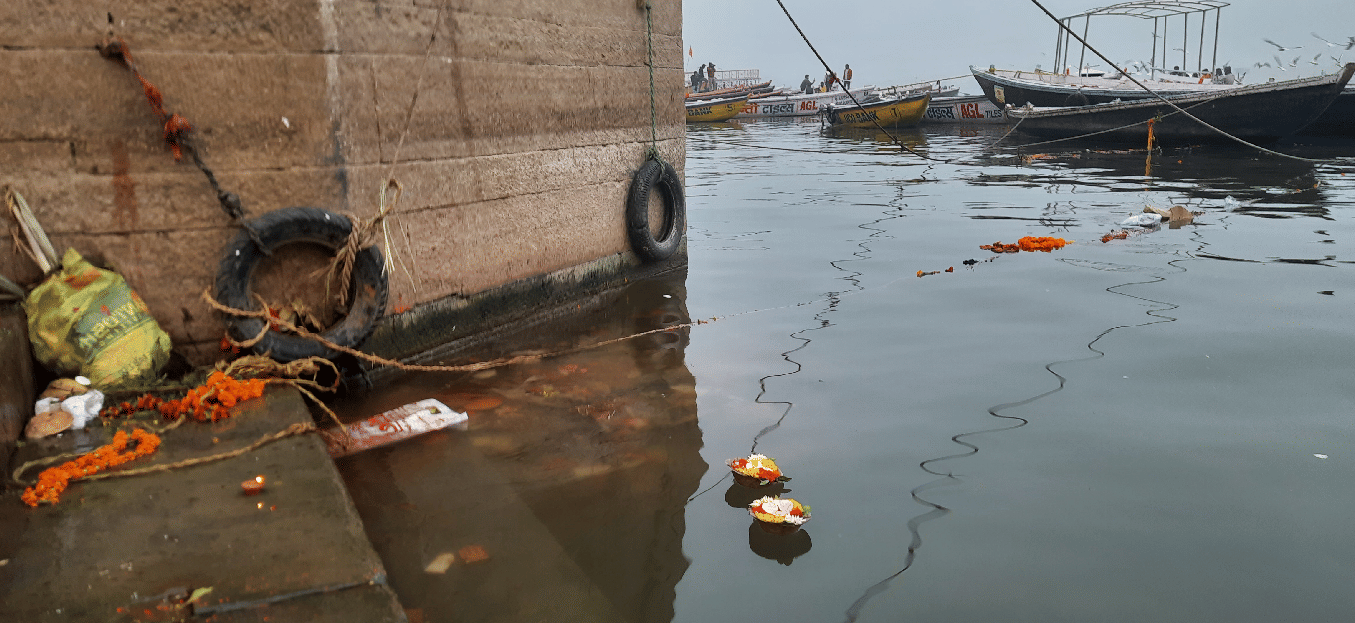 Dredging will be done to reduce the pressure of the Ganges on the Ghats in varanasi