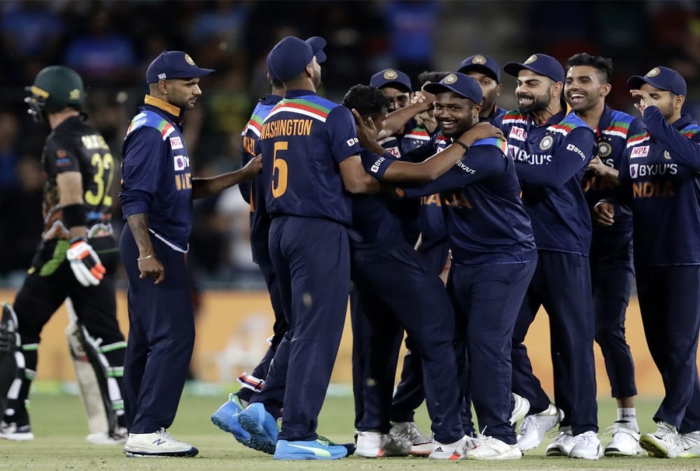 AUSvIND: Indian cricket team 10th consecutive win in T20, breaks Pakistan record