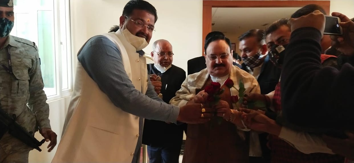 JP Nadda in Dehradun News: jp nadda says other parties came down on opposition to Modi as well as country