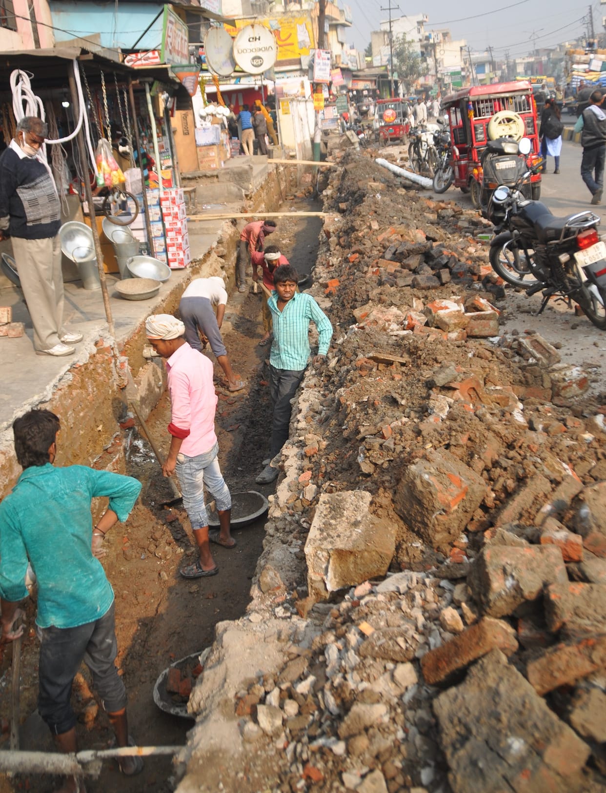 RCC drains will improve drainage system