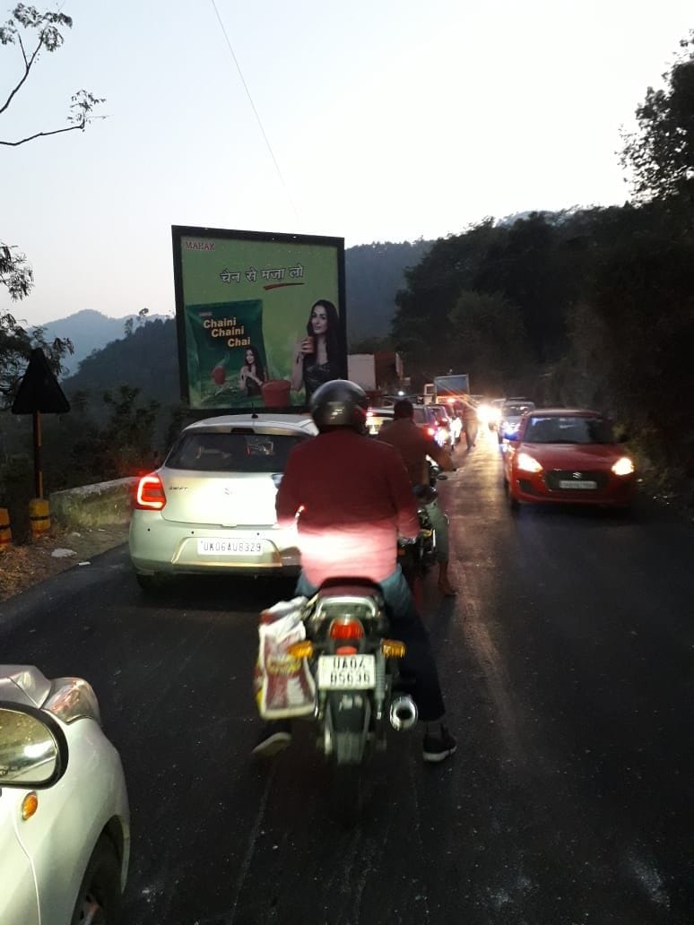 Ranibagh-Bhimtal road will be able to run from today, small vehicles, heavy vehicles will have to go through Jolicot-Bhawali