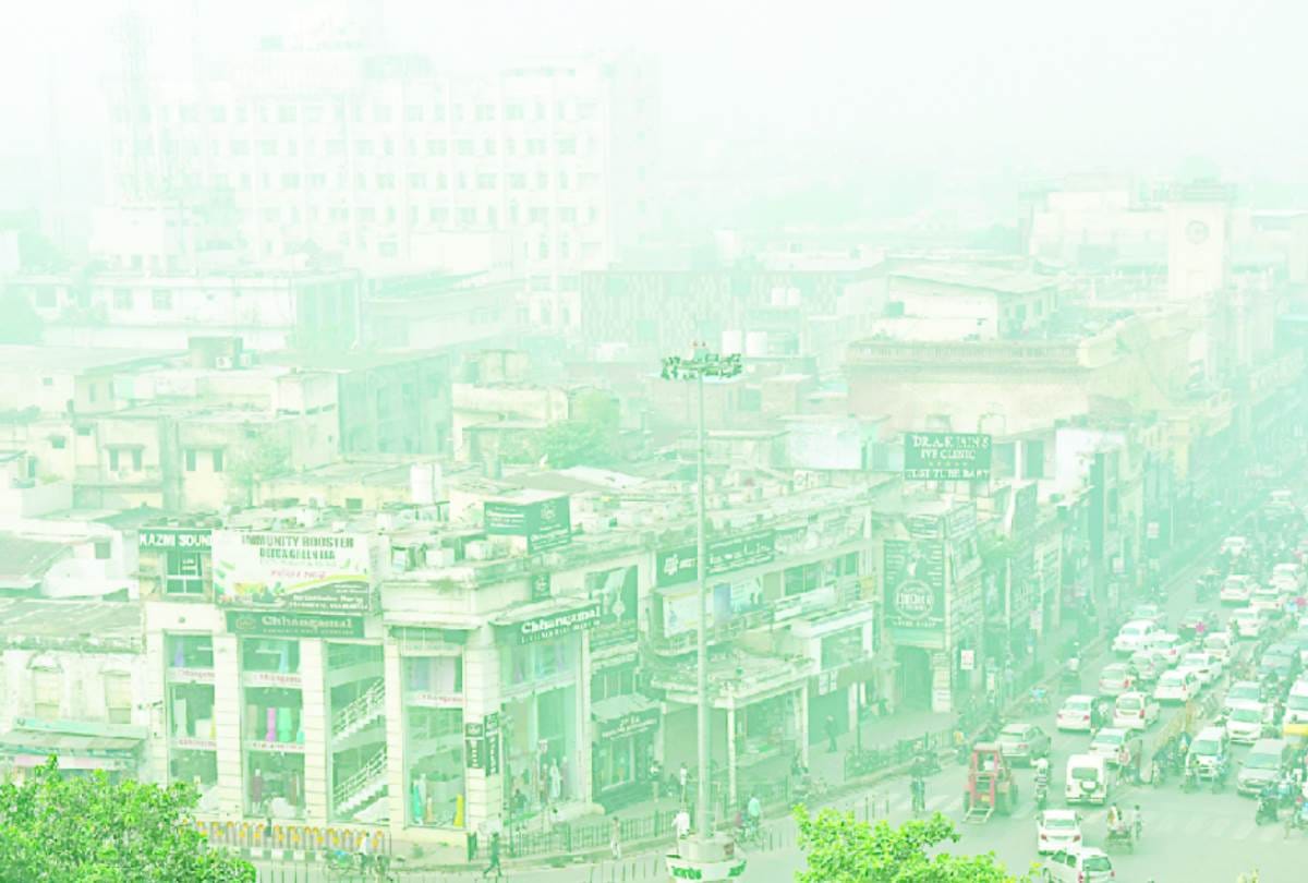 second rank of lucknow in most polluted cities list, AQI reached 441