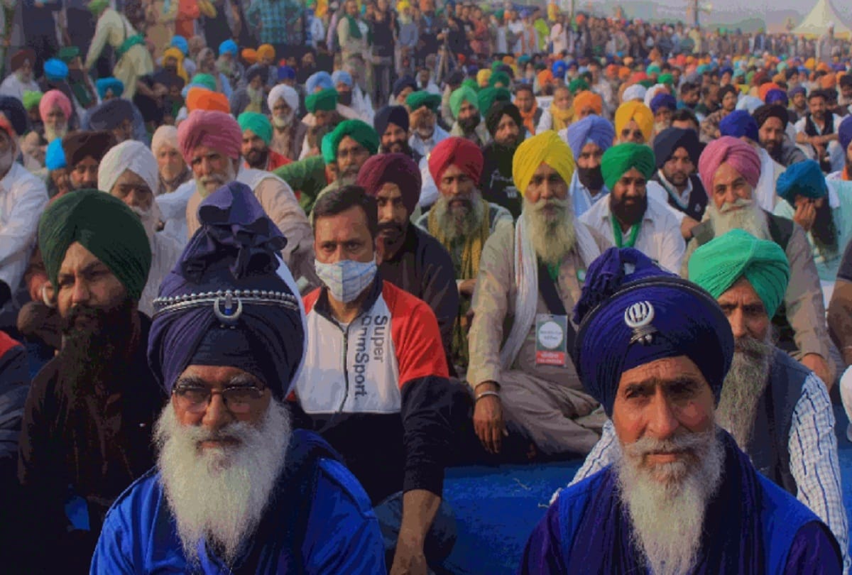 More than 300 farmers sick at the Singhu border corona investigation denied