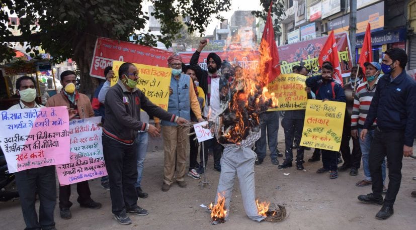 Labour In Support of Farmers Protest
