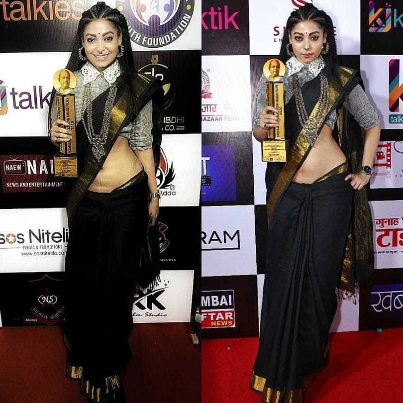 Actress Anangasha Vishwas wins Dadasaheb Phalke Icon Award