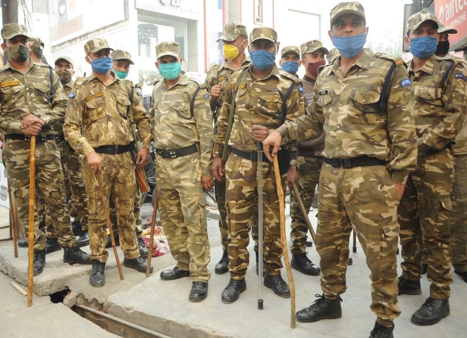 Police administration was alert in the district