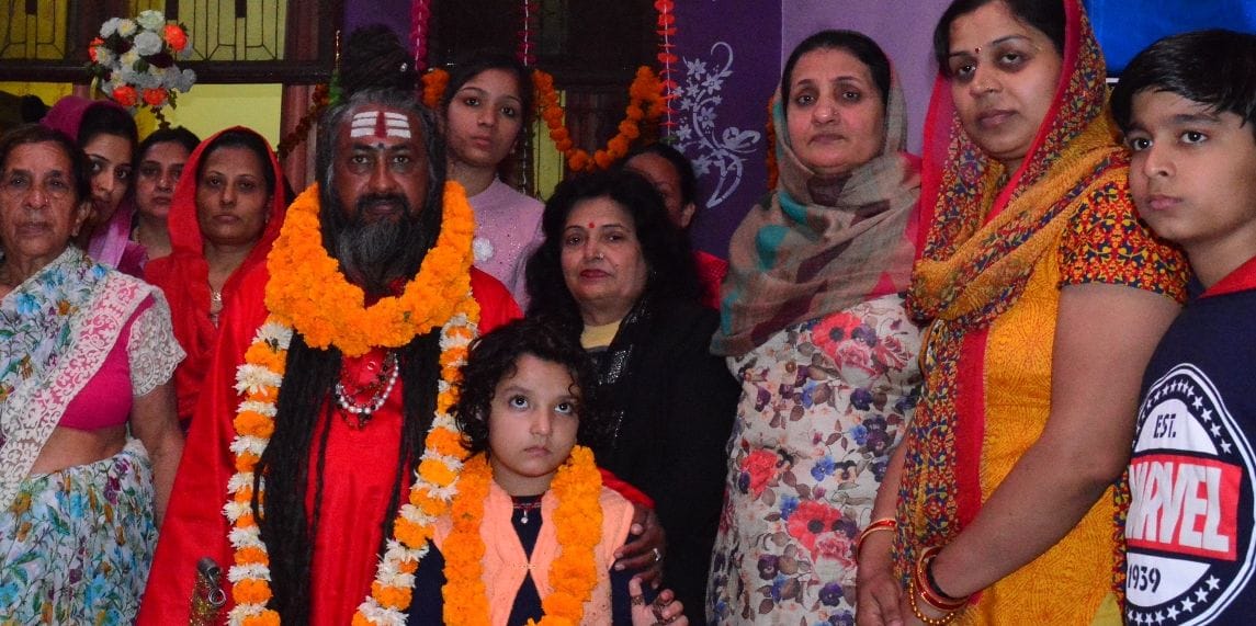 Barfani Baba, took blessings
