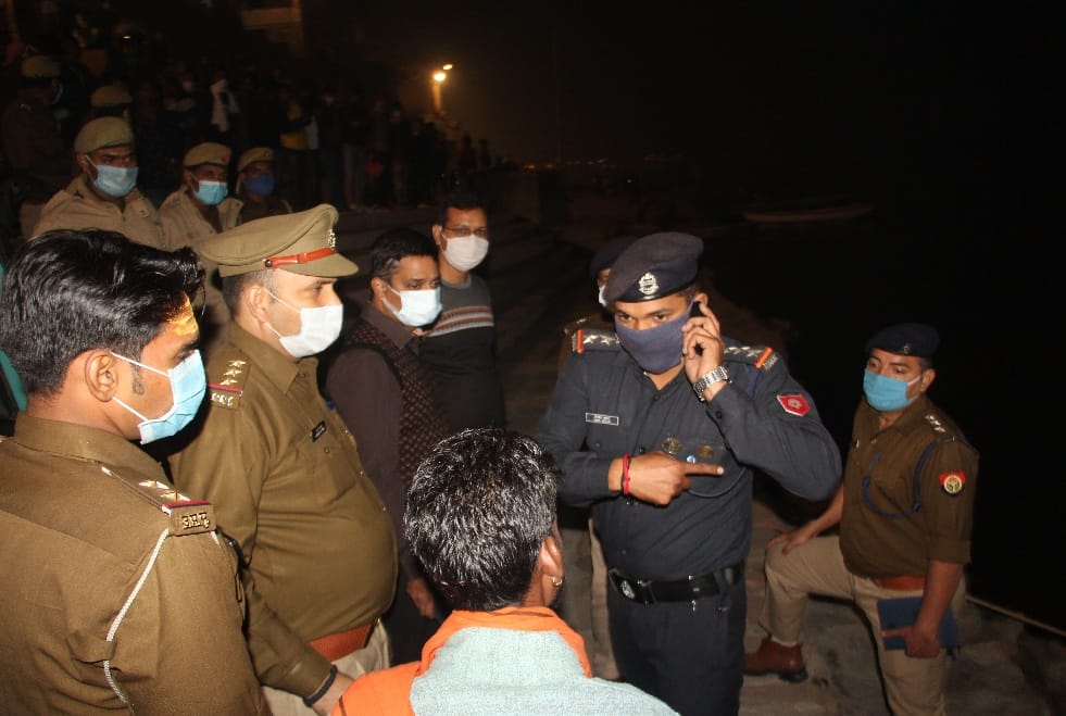 Boat overturns in Varanasi five friends met after five years three teams descend into Ganga in search