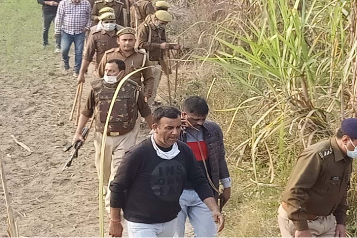 Three miscreant arrested in Police encounter in Shamli today, two absconding