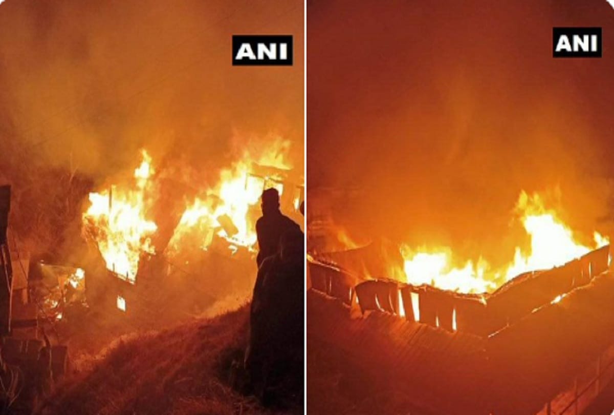 Indian Army with NDRF, IAF took over the front in extinguishing the fire of Dajuko valley in Nagaland
