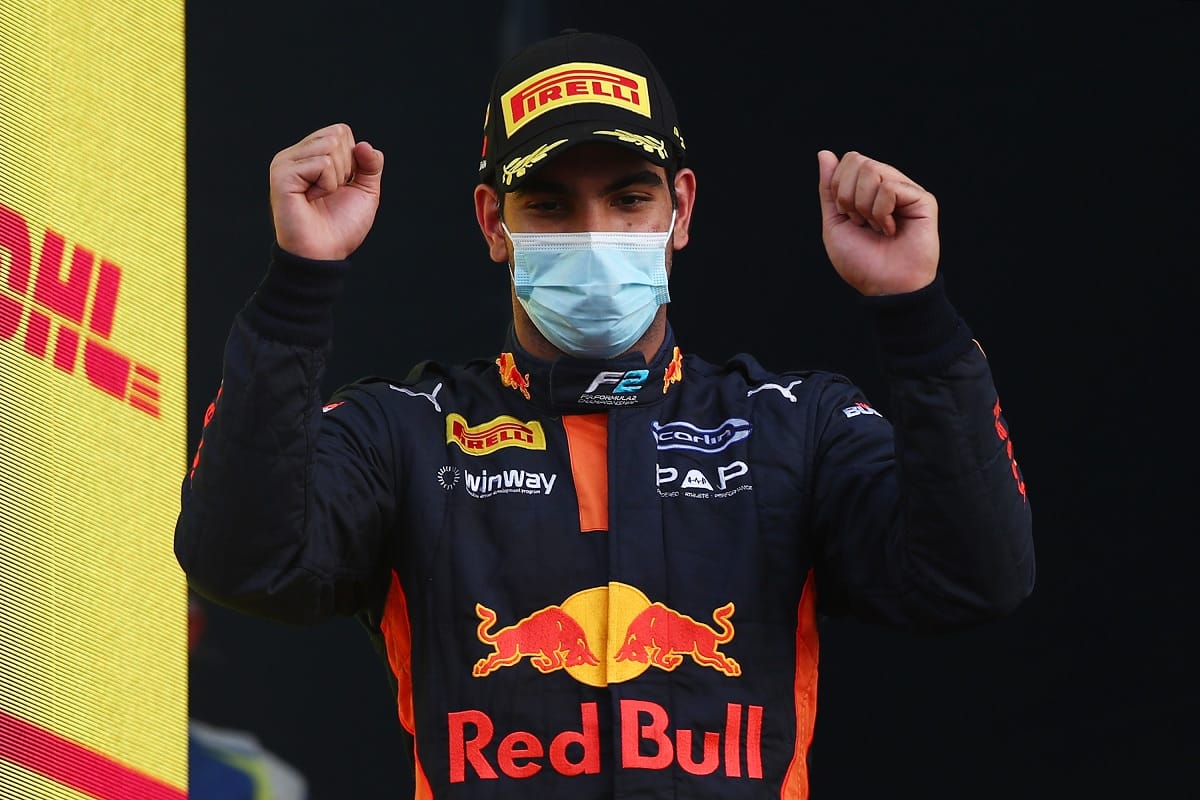 Jehan Daruvala became forst Indian to win Formula 2 Race in sakhir grand prix
