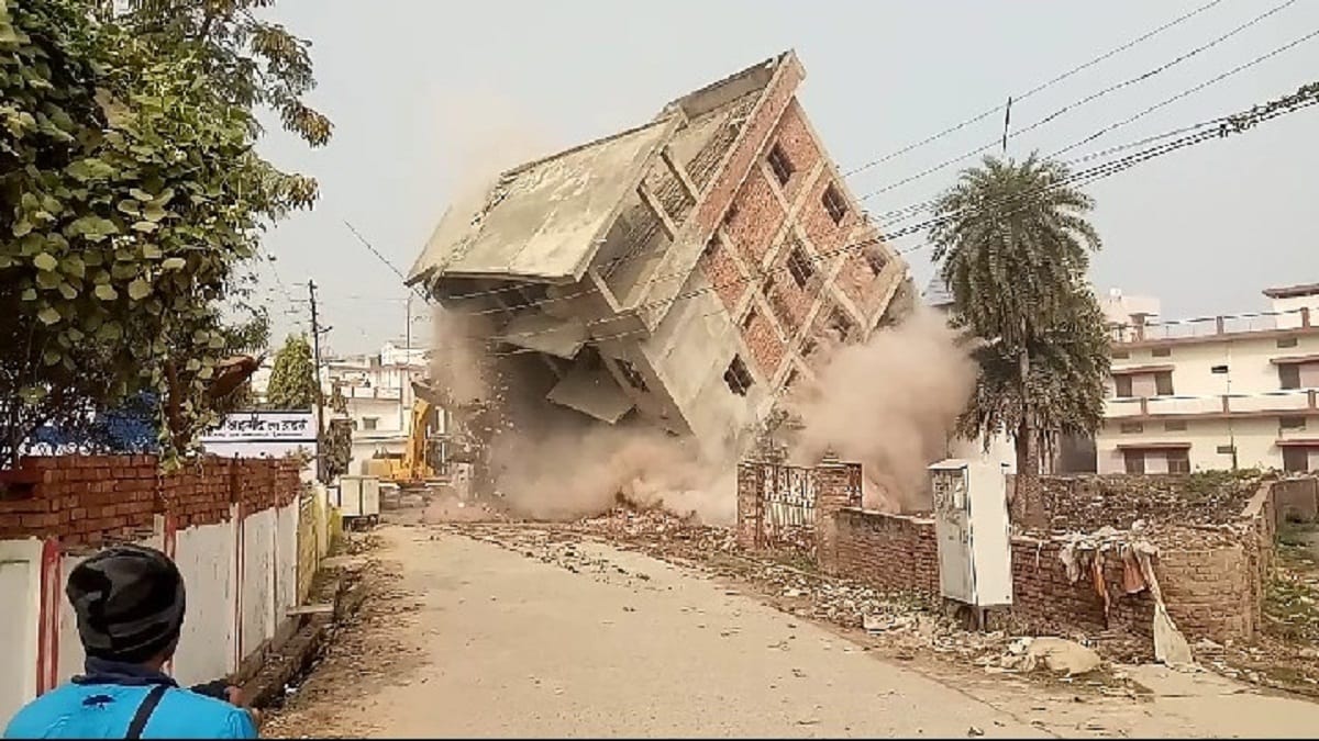 Varanasi police taking action continues on Mukhtar ansari economic empire 365 crores property seized yet