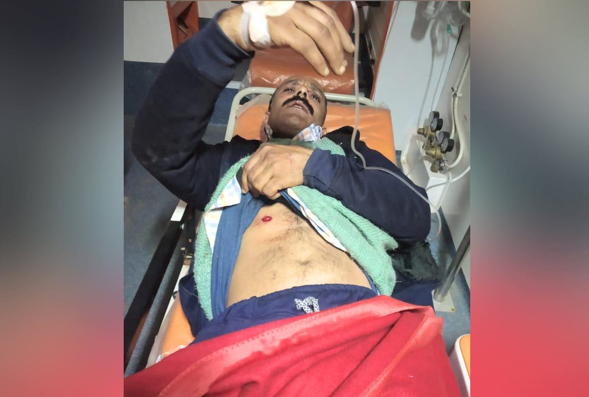 Himachal News: open fire on man injured admitted in Tanda hospital