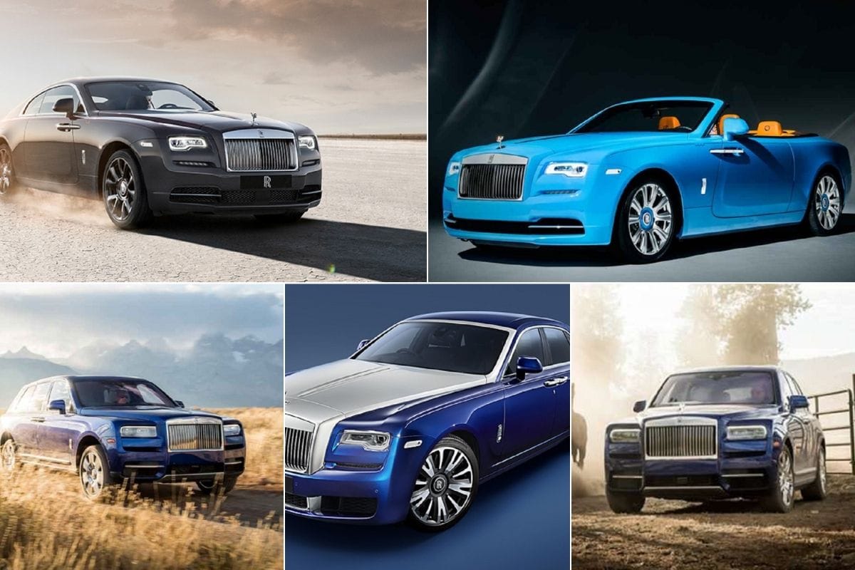 Rolls-Royce Ghost to Rolls-Royce Wraith to Rolls-Royce Dawn to Rolls-Royce Cullinan to Rolls-Royce Phantom heere are some populars premium cars of Rolls-Royce