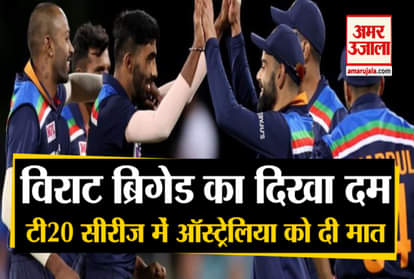 India win by six wickets over australia in t 20 series