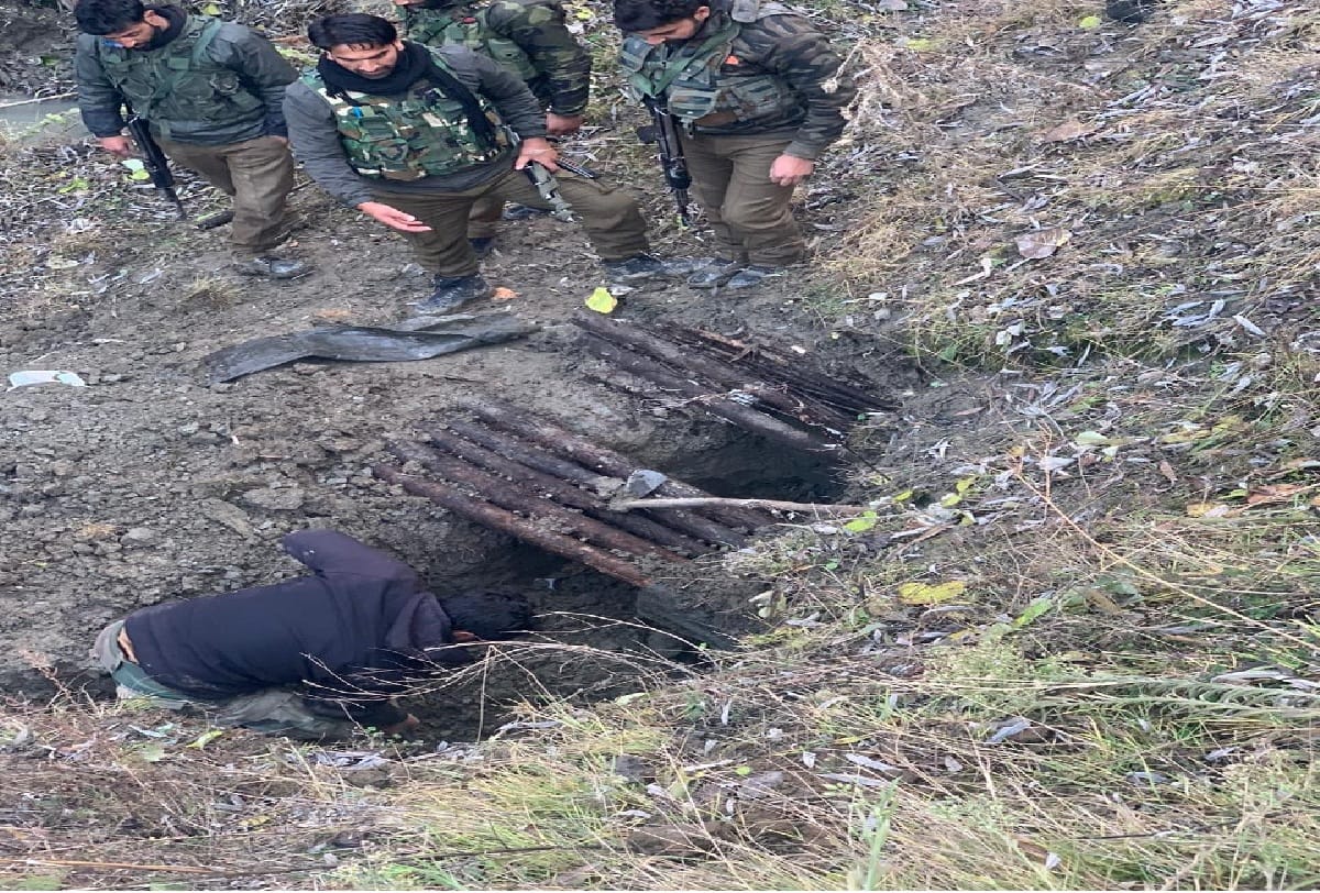 Security forces destroyed terrorist hideout in Baramula, two UBGL one Chinese grenade recovered