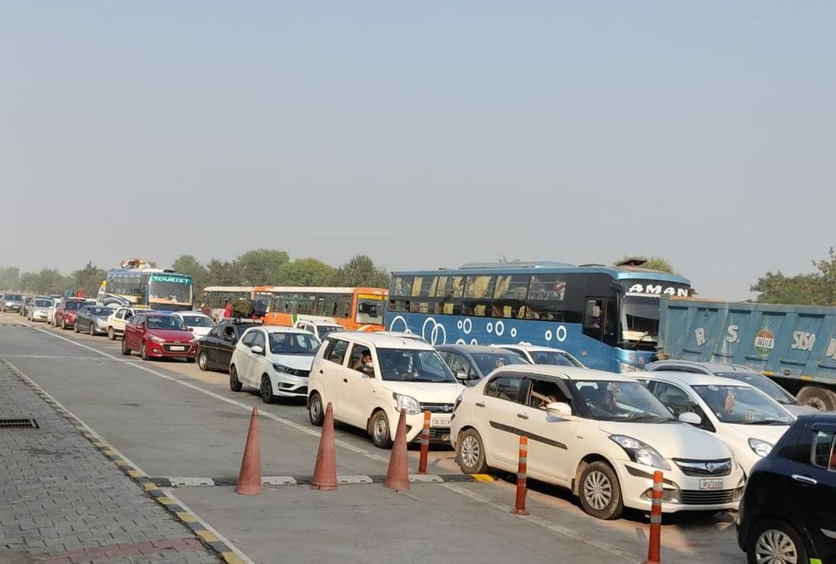 Farmers protest News: traffic jam on yamuna expressway and delhi highway in mathura