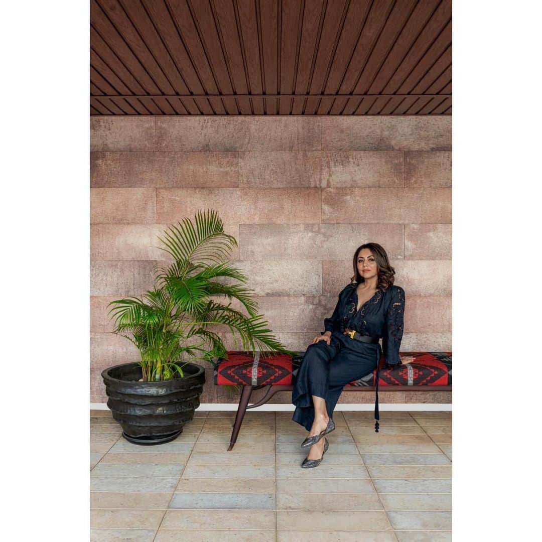 Shah rukh Khan wife Gauri Khan designs mannat terrace