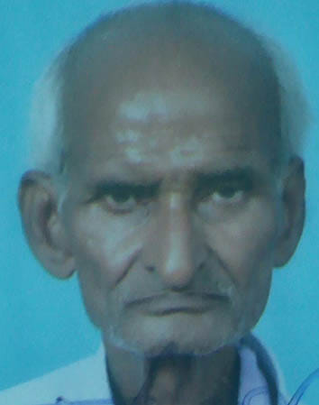 The helpless old man got better due to Red Cross's generosity