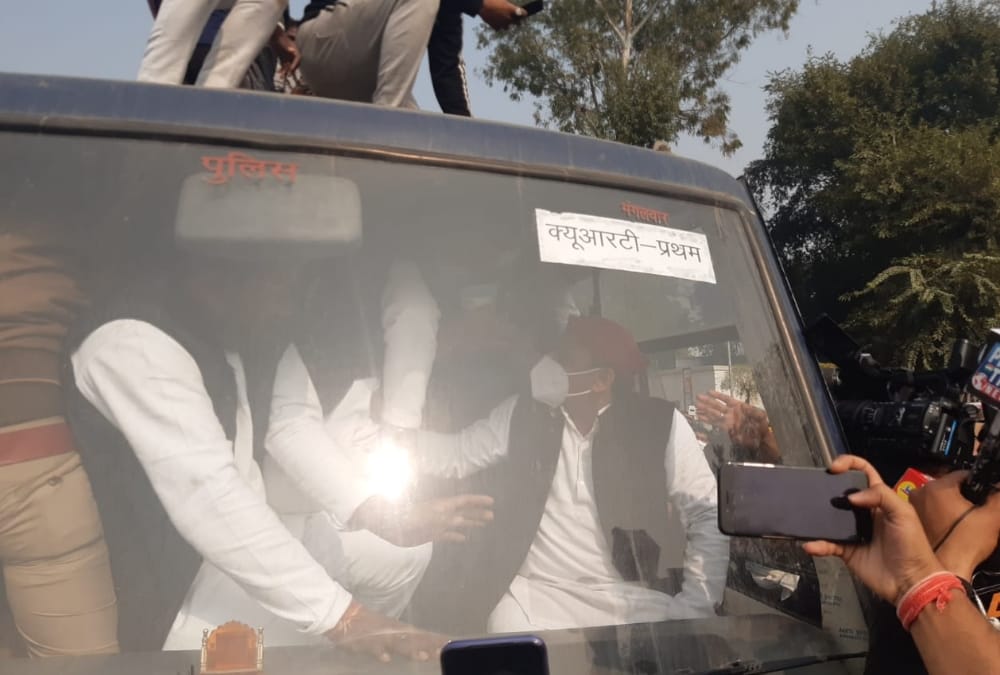 Samajwadi Party struggle for first time in four years see picture