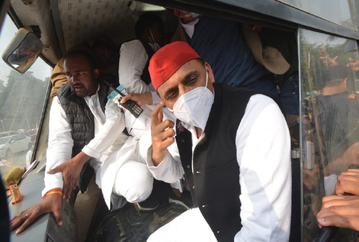 Samajwadi Party struggle for first time in four years see picture