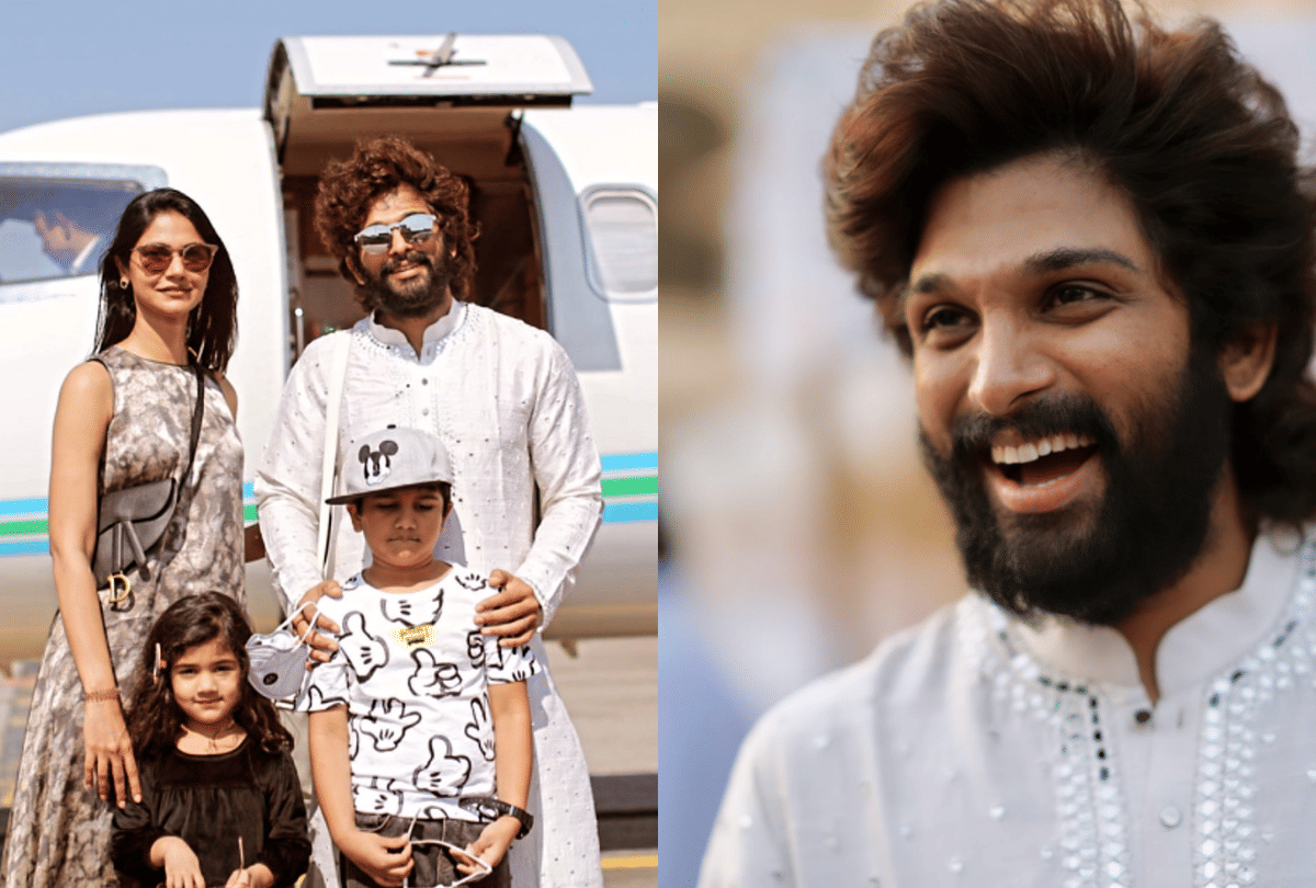 Allu Arjun and family head to Udaipur for Niharika Konidela grand wedding