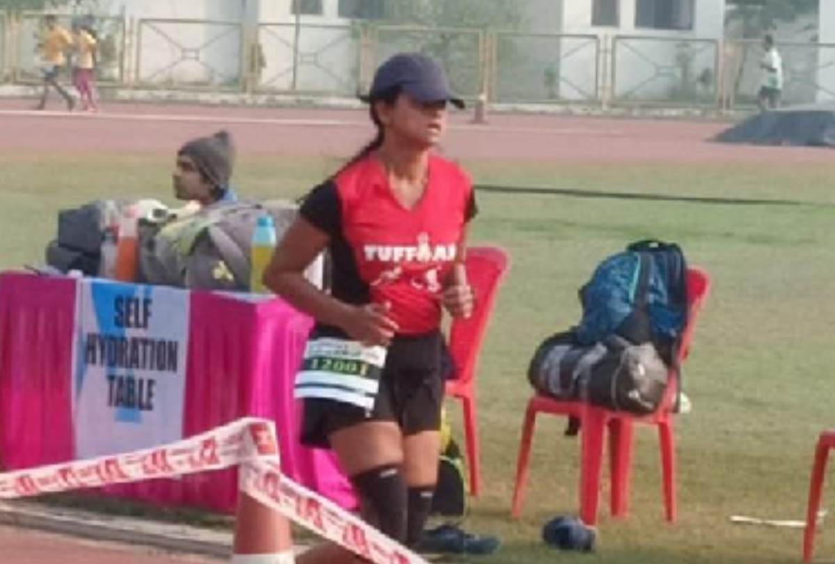 assistant commissioner of commerce tax department anjali's name registered as ultra runner
