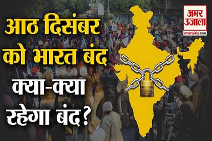 farmers called  bharat bandh on 8th december shutdown