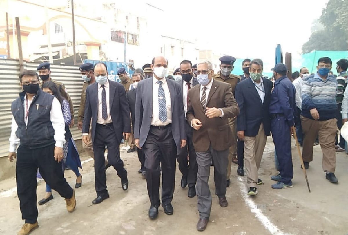 GM of Northern Railway Ashutosh Gangal inspected Ayodhya station