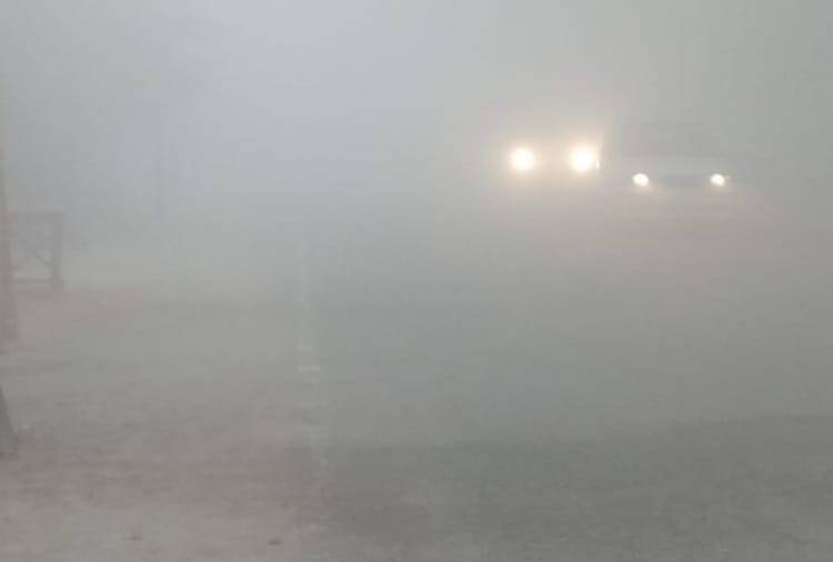 Haryana Police suggested precautionary measures for driving in Fog