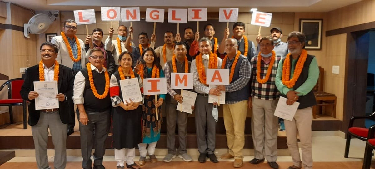 IMA election results declared, Dr. Karthikeya Singh president, Dr. Rajeshwar becomes secretary