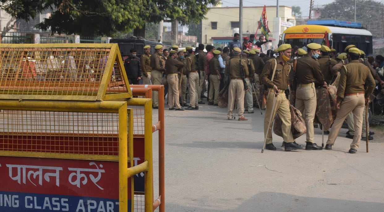 SP fervor in the farmers' movement, 63 arrests
