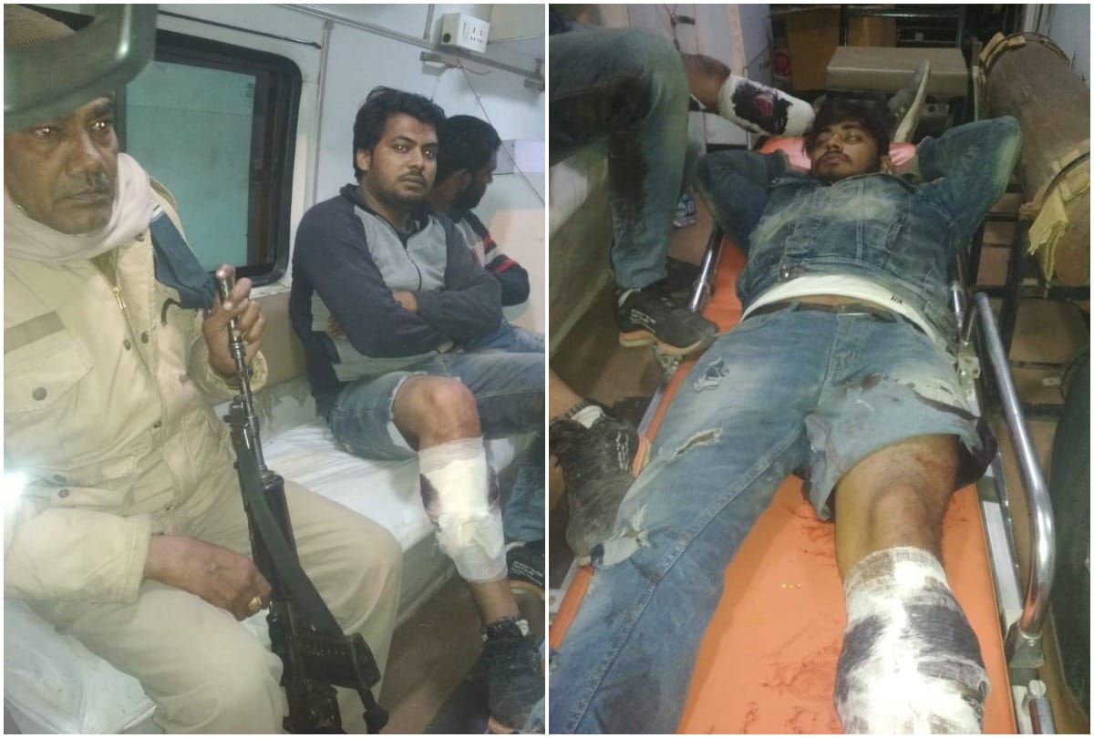 Greater Noida: encounter between police and miscreants, three injured, five arrested