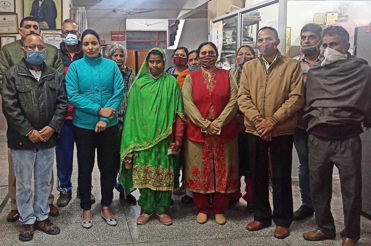 Woman sent to Chhattisgarh