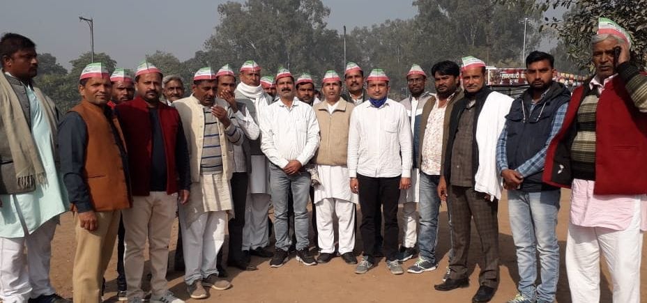 A large number of farmers went to Delhi