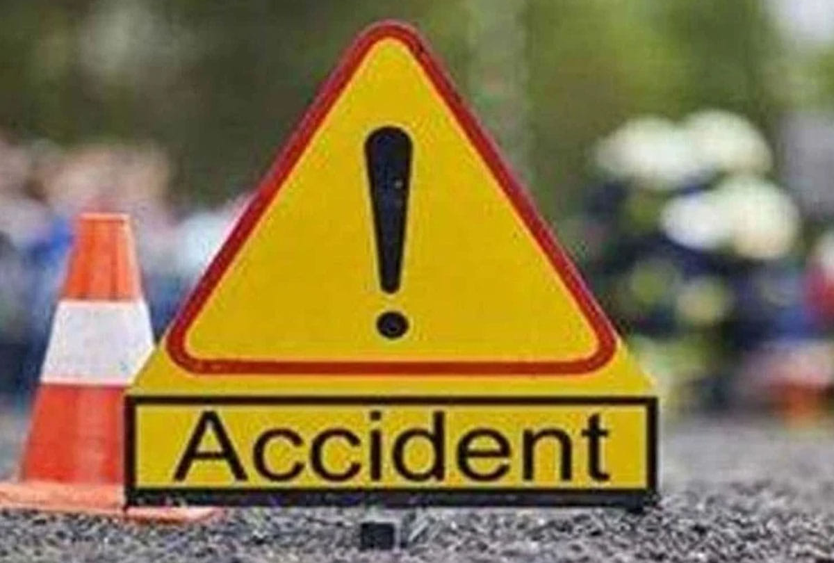 road accident in auraiya, eight injured