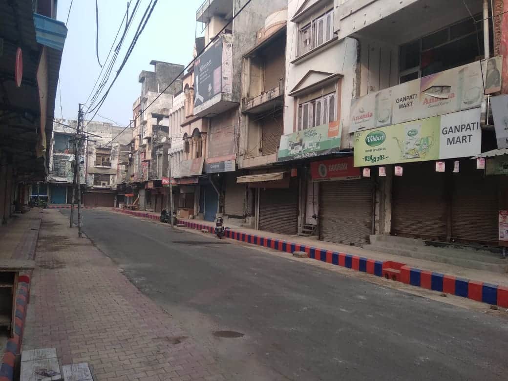 bharat Bandh in uttarakhand : all shops closed in rudrapur
