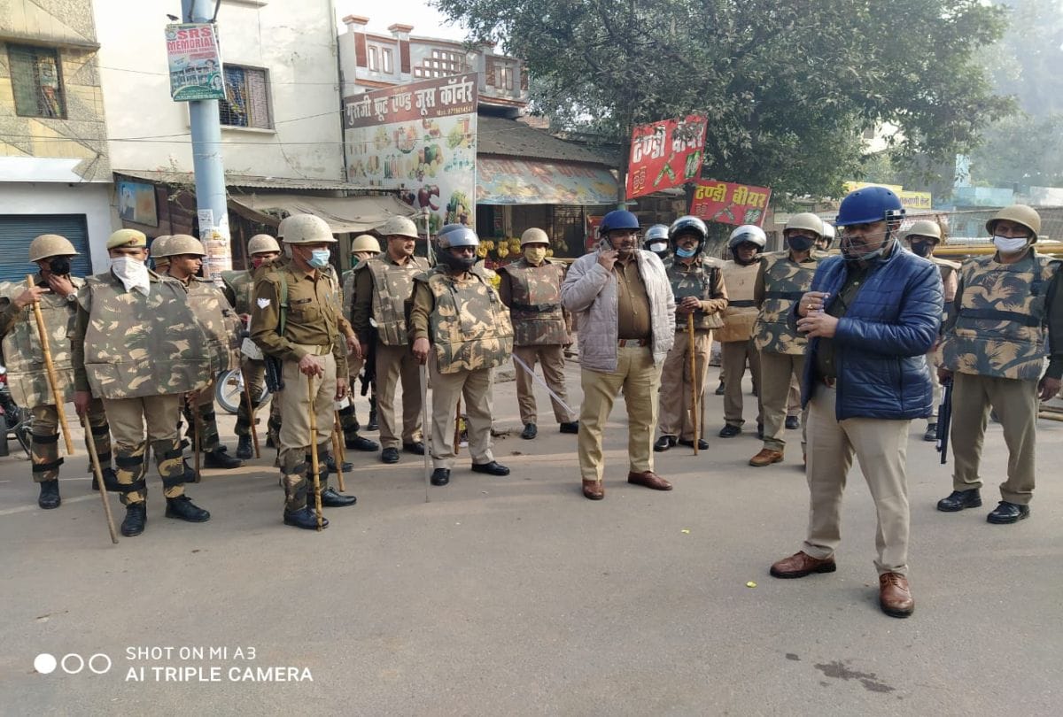 Farmers Protests Bharat Bandh Live Update Police Alert In Braj