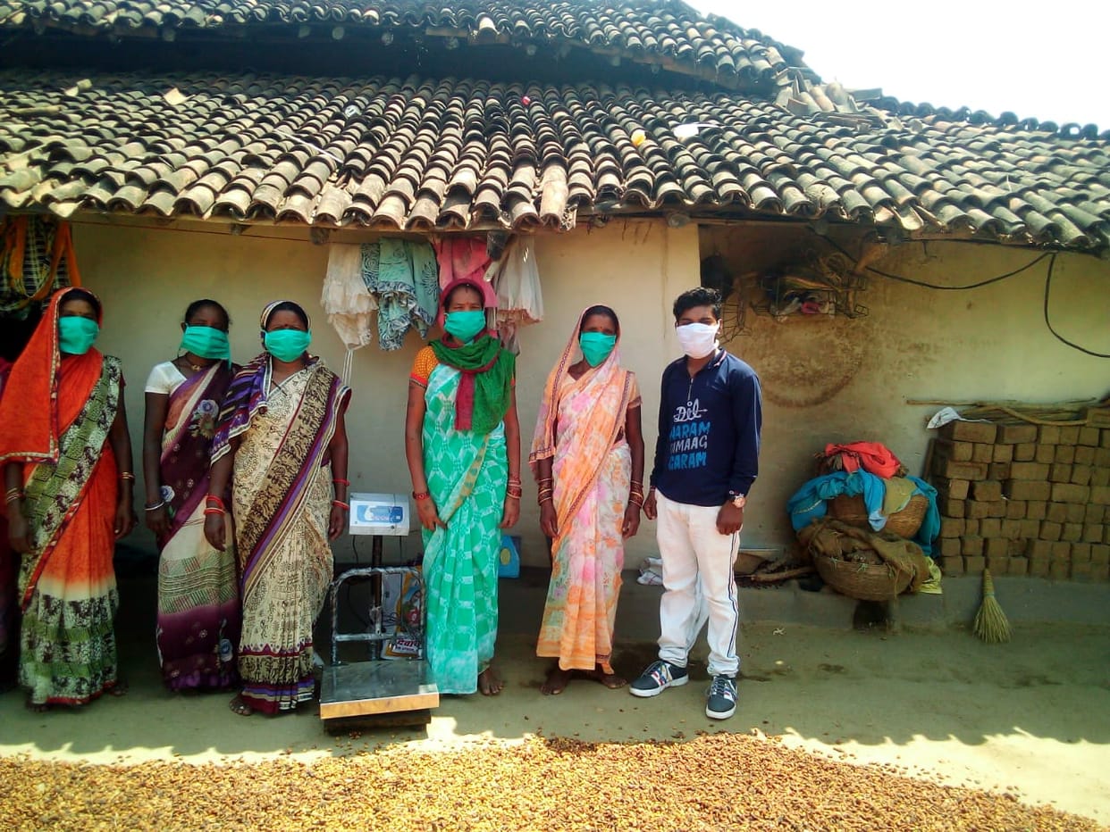 forest produce processing forest dwellers self employed with skills in Chhattisgarh