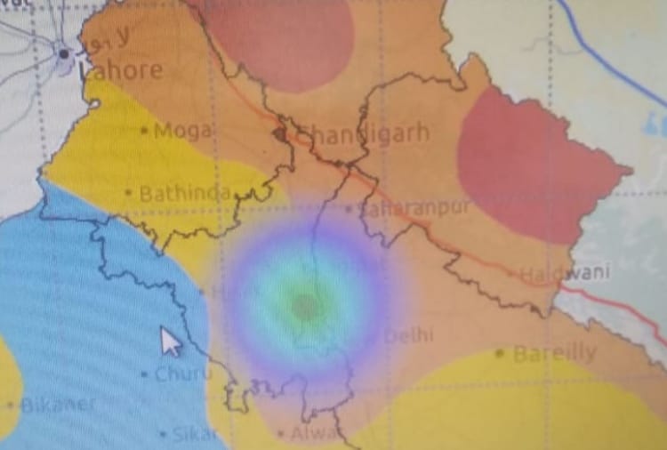 Earthquake News today: Earthquake felt in Sonipat of Haryana