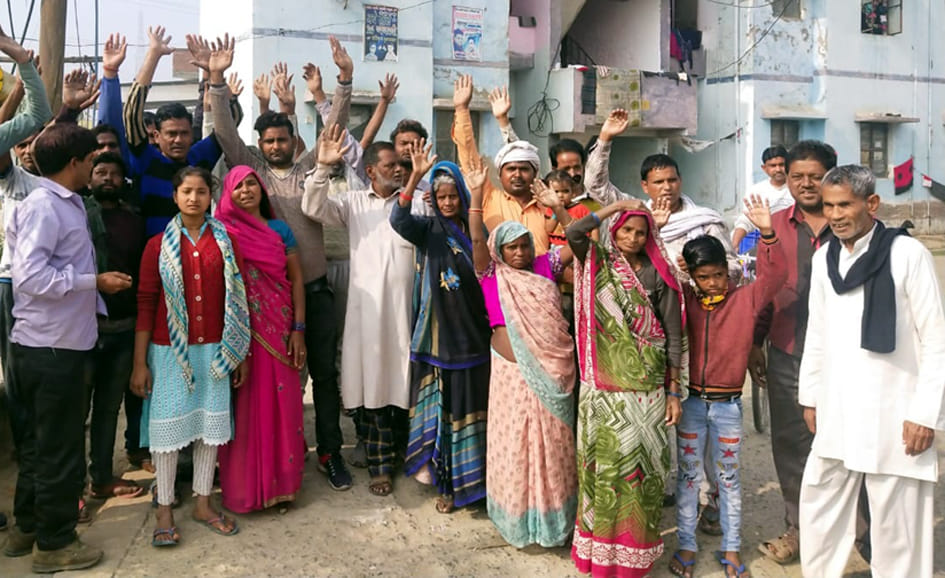 kanshiram colony me pradersan