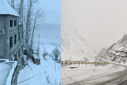 weather Today: Snowfall on high peaks including Rohtang and heavy rainfall, snowfall warning in state