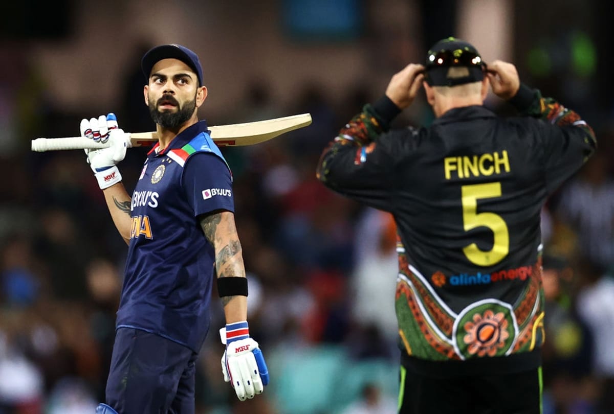 aus vs ind 3rd t20i virat kohli says I think the middle overs while we were batting was the phase that cost