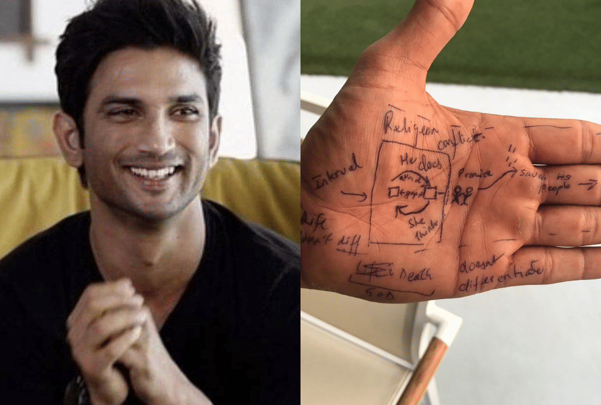 Kedarnath director abhishek Kapoor Shares Hand Picture Of Sushant Singh Rajput