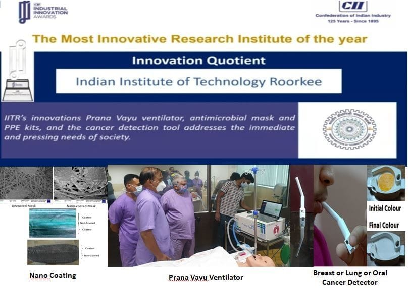 IIT received the Most Innovative Institute of the Year award